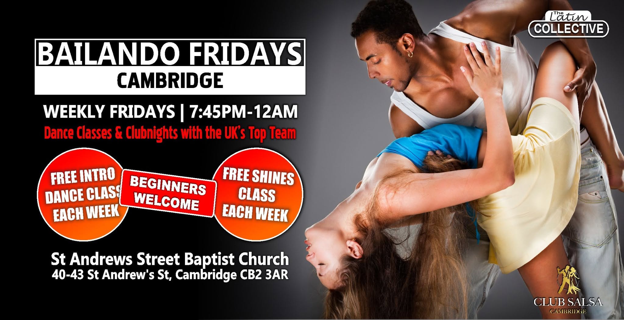 BAILANDO Fridays in Cambridge